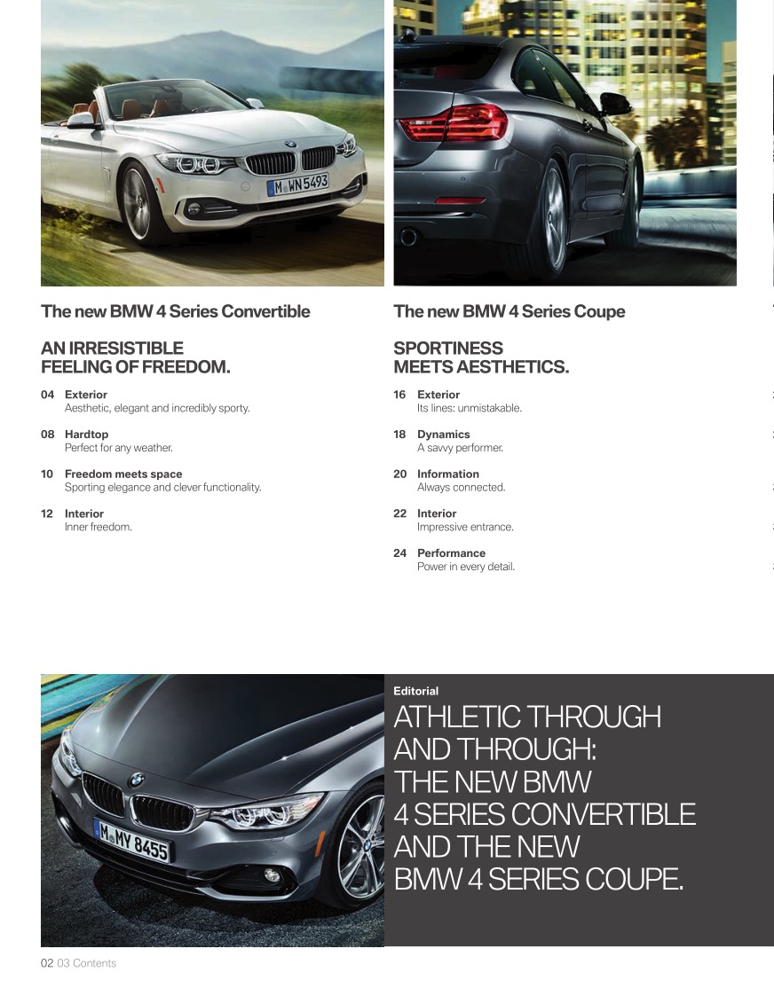 2015 BMW 4-Series Brochure Page 21